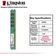 Kingston | DDR3 1600MHz Memory 8G