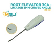 (MS-361) - ROOT ELEVATOR 3CA - LUXATOR 3MM CURVED ANGLE