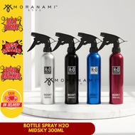 Hair Spray Bottle Hair Shaving Water Spray Bottle Barber Bottle Water Spray H2O Aluminum 300ml