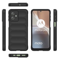 For Motorola MOTO G54, G64, Wireless charging shield phone case, high elasticity TPU anti drop prote