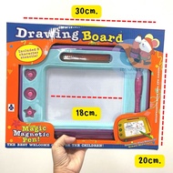 rockshoprich กระดานแม่เหล็ก เขียนลบได้ magnetic muilt-color drawing board มีตัวปั้มหลายแบบนะคะ