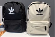 Adidas帆布雙肩書包