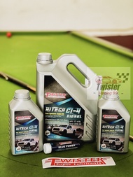 น้ำมันเครื่อง TWISTER HITECH CI-4 DIESEL 20W-50 (น้ำมันกึ่งสังเคราะห์ดีเซล) เหมาะกับรถยนต์ที่ต่ำกว่า