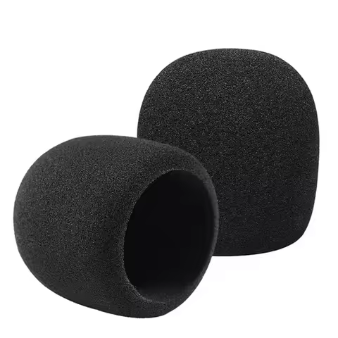 IIJJ-2Pcs Windscreen Cover Microphone Windproof Windshield Filter Foam for JBL KMC500 KMC600 Mini Fo