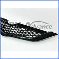 ➮ ◀ ◩ Glossy Bumper Hood Toyota Vios Grill 2008-2012 Gen2 (Batman) FRONT