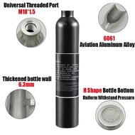 PCP 3000Psi 0.45 Liter M18x1.5 Air Cyclinder Aluminium Tank