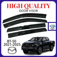 Mazda BT50 New 2022-2025 Flat Door Visor Sun Visor Air Press (1set/4pcs)