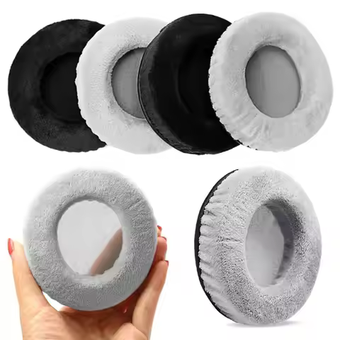 1pair General Velvet Earpads 60mm 65mm 70mm 75mm 80mm 85mm 90mm 95 100mm 105mm 110mm Replacement Ear
