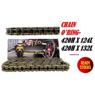 420H X 124L / 132L O'RING CHAIN
