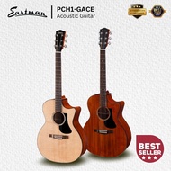 Eastman PCH1-GACE Grand Auditorium Acoustic Guitar w Eastman Pickup by Fishman , Solid Spruce Top