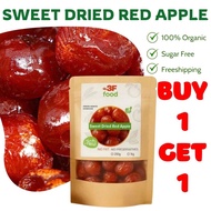 SWEET DRIED RED APPLE 3F Food Soft| Delicious Seedless - BIG