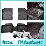Car MAGIC MAT Bezza 5D TPE Carpet Car Mat Karpet Kereta