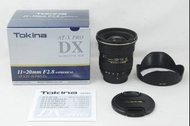 Tokina AT-X DX 11-20mm F2.8 PRO Nikon 原裝盒附送