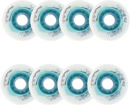 Skate Wheels Replacement, Light Up Inline 72mm 76mm 80mm 8 Pack Inline Skate LED Light Up Wheel long