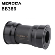 MEROCA bottom bracket BB386 EVO PF30 to SHIMANO for road bikes, folding bikes, mountain bikes, crank bottom BB bearings, bicycle parts