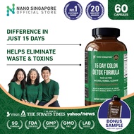 Detox [Ultimate 15 Days Colon Detox Enzyme] with Acai Berry Inulin - Max Detox, Detox Enzyme