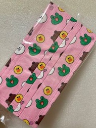 Line Friends卡通口罩