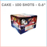 Kembang Api Cake 100 Firework Petasan Roman Candle 5 8 49 300 500 Shot