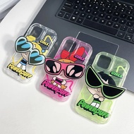 Case FOR IPHONE 13 PRO 13 PRO MAX 13 14 PRO MAX 14 PLUS CASING CUTE CARTOON POWER GIRLS GLASSES