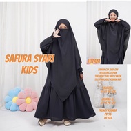 daripuspitaid/HUMAIRA KIDS SYARI TEEN Gamis Anak Kids Remaja Branded set Khimar Set Niqab Cadar Band