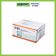 BD Ultra-Fine II Short Needle Insulin Syringe 1mL 0.30mm REF 328818 - Case - By Medic Drugstore