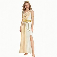 Greece Medieval Skirt Halloween Costume Dress Ancient Cleopatra Athena Show Costume