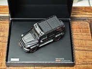 Ready Stock AlmostReal Model 1/43 Mercedes-Benz BRABUS BRABUS G-CLASS G63 Adventure Edition Black