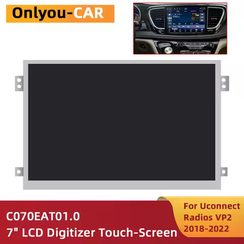 New C070EAT01.0 LCD Display 7 inch for Dodge Challenger Uconnect Radio VP2 Navigation Car Monitor