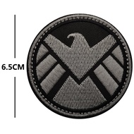 Mascot Magic Stick on Patch Tactical Vest Eagle Embroidery Agent of S.H.I.E.L.D Arm Badges Morale Pa