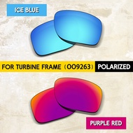 Multiple Color Options Interchangeable Replacement Lenses for Turbine OO9263 65mm Sunglasses - Two P