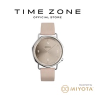 Time Zone | Komono Orson White Sands | Leather Strap | Men Watch | KOM-W4150