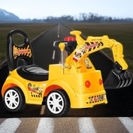 [In stock][High Quality]Children'S Electric Excavator Toy Ride On / Boy'S Toy Car Ride On Toy Excava