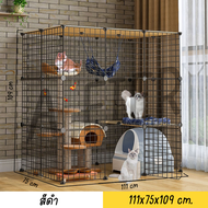 คอกสัตว์เลี้ยงDIYกรงสัตว์เลี้ยง กรงแมวและสุนัขกรงแมว กรงกระต่าย ประกอบง่าย ออกแบบได้ตามต้องการ