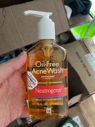 [HCM]Sữa Rửa Mặt Kiểm Soát Dầu Nhờn Neutrogena Oil-Free Acne Wash 269ml