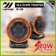 HIFINE CAR SPEAKER TWEETER 120W SILK DOME TWEETER HIFINE HI-H8