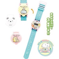 OTHER - 角落生物 可換蓋矽膠錶帶兒童手錶 藍色錶帶 (平行進口)
