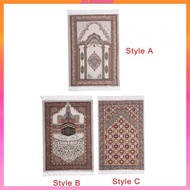 [Kloware2] Prayer Rug Rectangle Floor Carpet Pray Rug Tassel Decor 70x108cm/27.6"x42.5" Ethnic Style