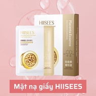 Hiisees Paper Mask Benign Sheep Placenta Pearl Mask Beauty Mask Provides Moisture To Soften Skin