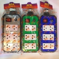 JPS บล็อกยาง ปลั๊กยาง บ็อกยาง บล๊อกยาง บ๊อกยาง ปลั๊กสนาม ปลั๊กไฟ พาราแท้ 2x5 2x8 4x4 4x8 มีสวิตซ์รีเ