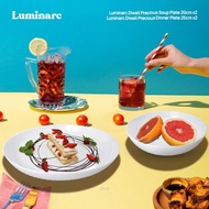 [Limited Edition] Luminarc Precious 4pcs Plate Set (20cm,25cm) - V4677
