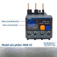 CHNT NXR-25 NXR-38-100 1A4A6A10A13A18A Đèn Báo Nhiệt Bảo Vệ Quá Tải Có Bộ Điều Khiển NXC Phụ Kiện Đi