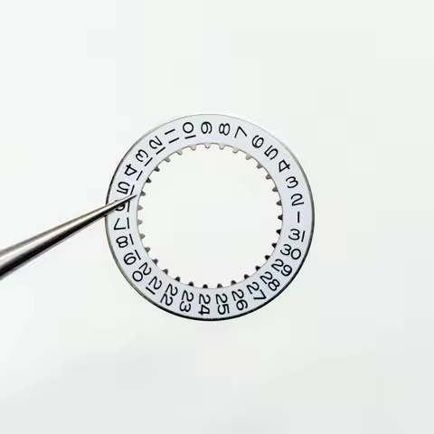 Shanghai 3135 Movement Mod Datewheel Disc Parts VR-3135 Movement Disc Watch Modification Replace Par