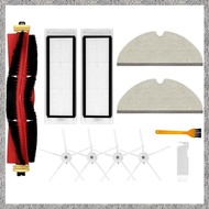 (E M K O) For  E5 S5 Max S6 MaxV Replacement Parts Roller Side Brush Filters Mops Cloth Robot Vacuum