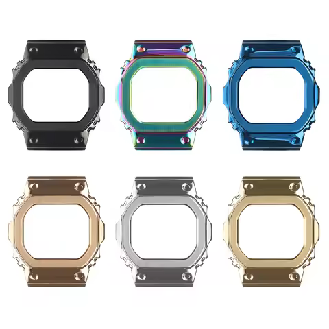stainless steel case Bezel watch band for Casio DW-5600 GW-B5600 DW-5600BB DW-5030 DW-5000 DW-5025 G