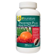 TruNature Prostate Plus Health Complex - Saw Palmetto with Zinc, Lycopene, Pumpkin Seed - 250 Softge