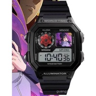 Naruto Watch Uzumaki Naruto Uchiha Itachi Anime Merchandise Student Waterproof Electronic Watch Chri