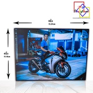 Floating Frame With Laminated Film With Photo 10.16x15.24 cm Or 4x6 Inches Not Vinyl Work