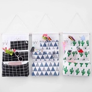 Random 5ockets Hanging Wall Storage Bags Door Pouch Small(22*35cm) Medium(32*35cm) Large(35*50cm)