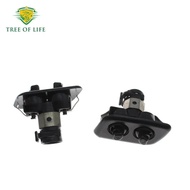 New Left&Right Headlight Washer Nozzle Jet For BMW 5 Series E39 525i 525iT 528i 528iT 530i 540i 540i