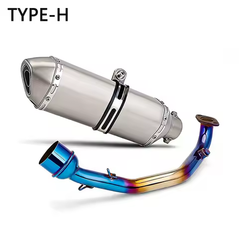 universal Motorcycle Exhaust Muffler Contact Pipe 152qmi 157qmj GY6 ENGINE GY6 Motorbike Contact Pip